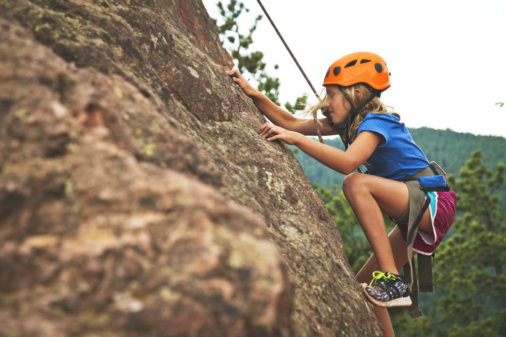 climbing, rock climb, confidence, kids