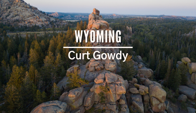 Curt Gowdy, Wyoming