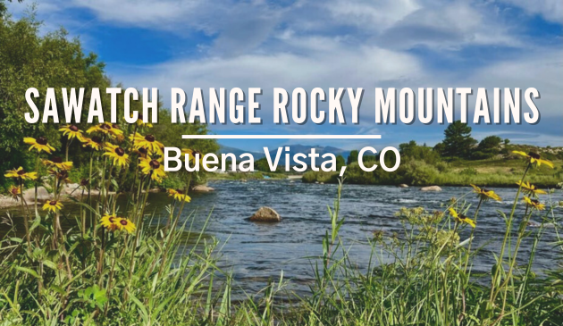 Sawatch Range Rocky Mountains in Buena Vista, CO