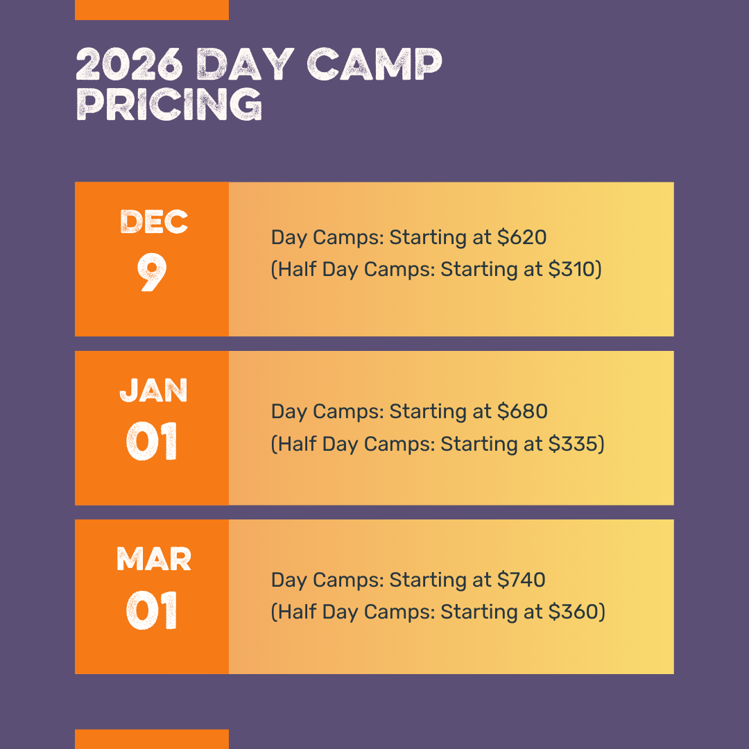 Tier 2 CO 2026 Day Camp Pricing Jan 1